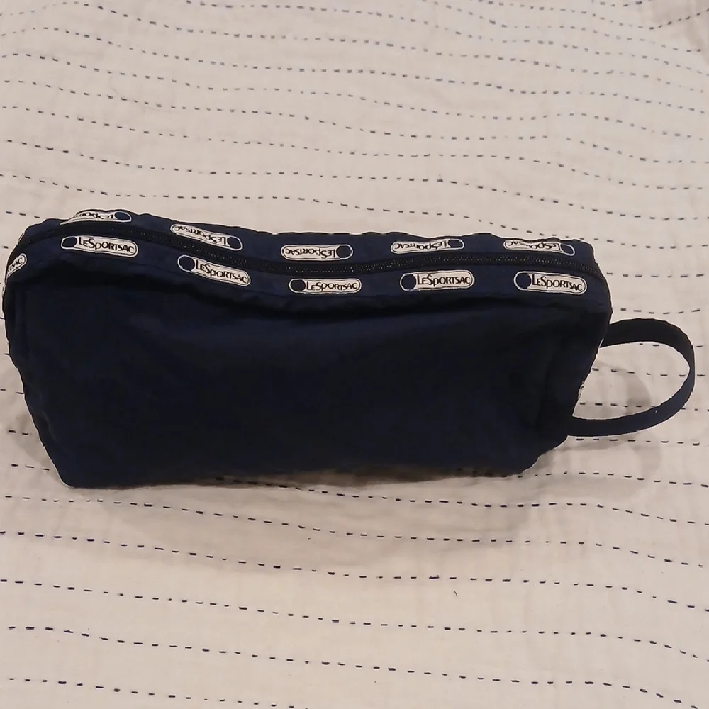 LeSportsac Dark Blue Travel Pouch